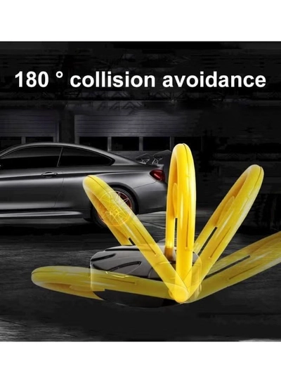 Eworld Automatic Remote Control Parking Lock – Heavy-Duty Parking Barrier with 180° Anti-Collision-5