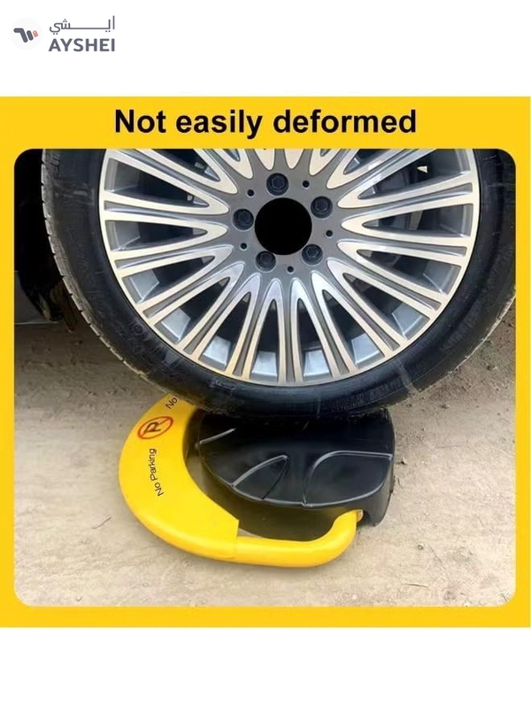 Eworld Automatic Remote Control Parking Lock – Heavy-Duty Parking Barrier with 180° Anti-Collision