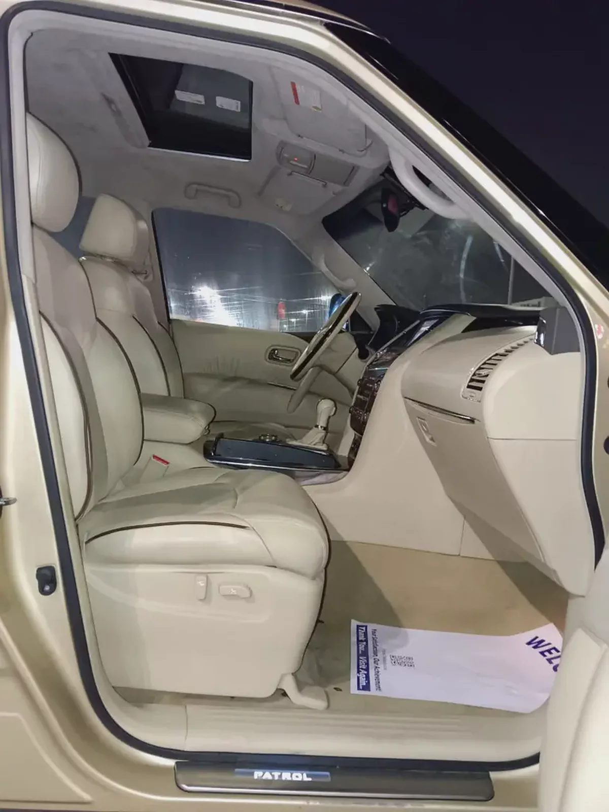 NISSAN PATROL GCC SE PLATINUM ONE OWNER PERFECT CONDITION-11-11