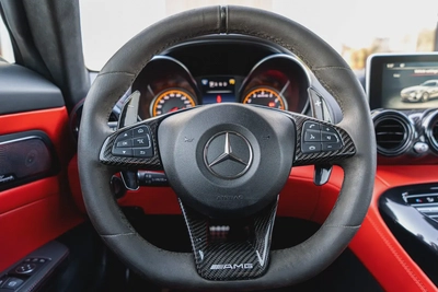 2017 Mercedes-Benz AMG-GT S RWD | Original 700 GTR wide body kit | GCC Specs-11