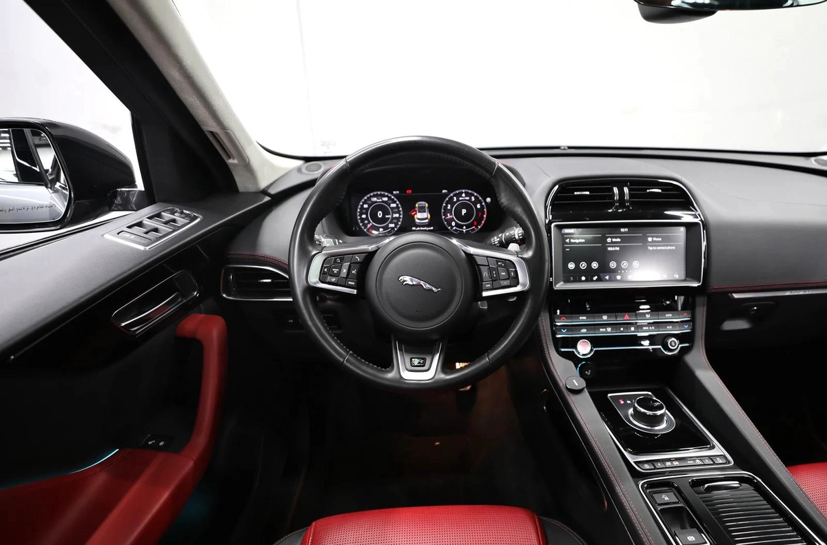 F-Pace | 1,500 AED Monthy | Low KMs | Free Insurance and Registration-12-12