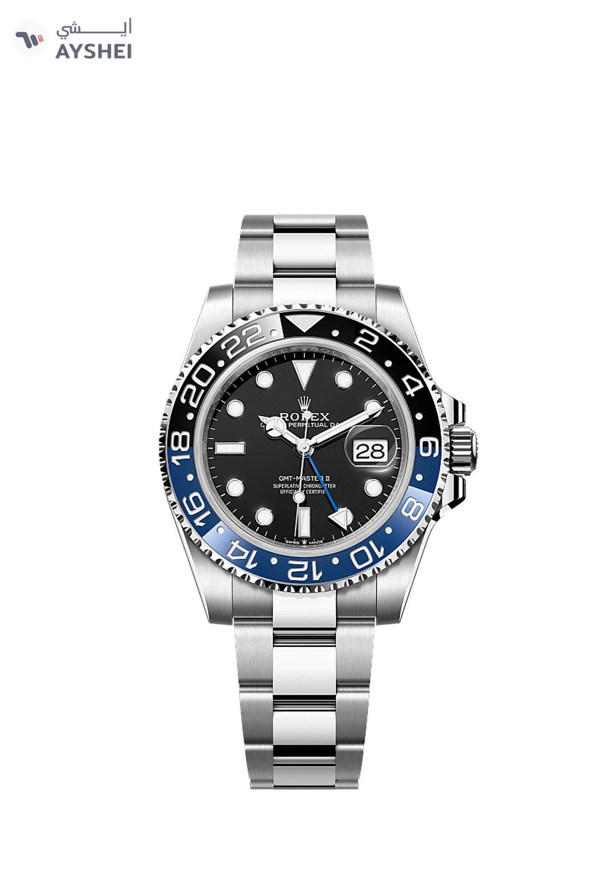 Rolex GMT-Master II Oyster, 40 mm, Oystersteel-0-0