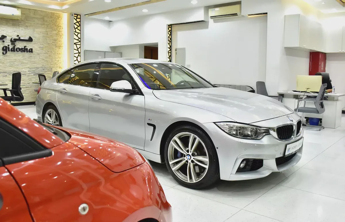 DIESEL ( ديزل ) BMW 435d GranCoupe M-Kit xDrive ( 2016 Model ) in Silver Color Korean Specs-2-2