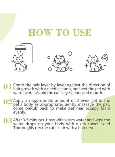 Bioline Insect Repellant Shampoo for Cats 200ml-2
