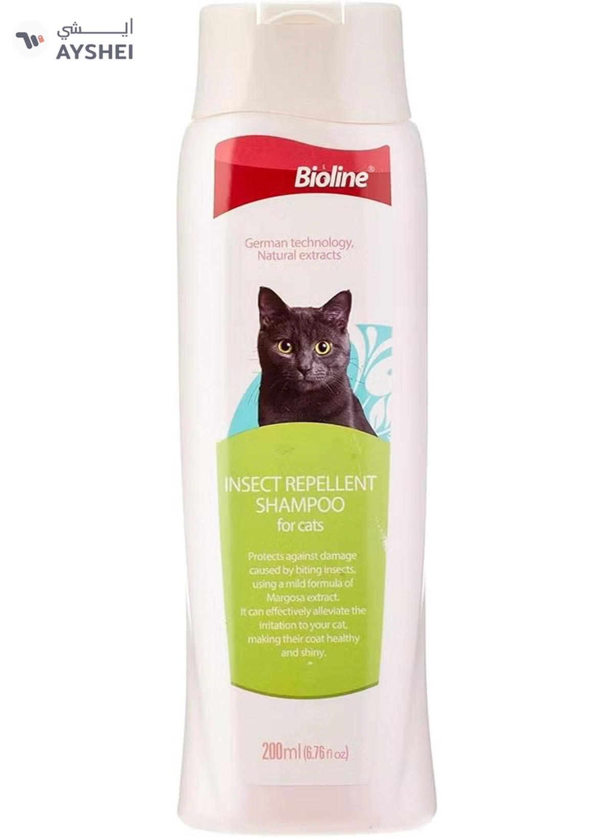 Bioline Insect Repellant Shampoo for Cats 200ml