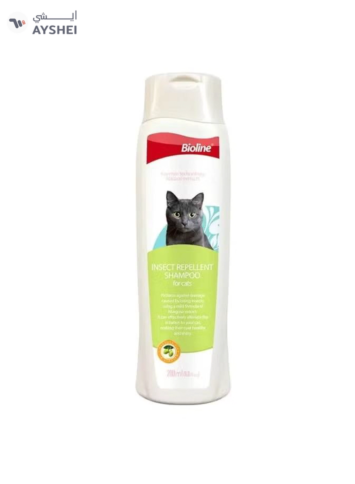 Bioline Insect Repellant Shampoo for Cats 200ml-1-1