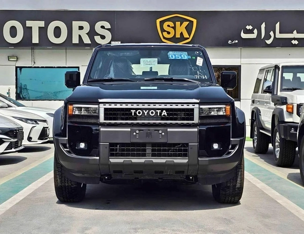Toyota Prado ALL ROUNDER || MID OPTION || 2.4L PETROL V4 || LETHAER WITH DRIVER PWR SEAT || COOL BOX