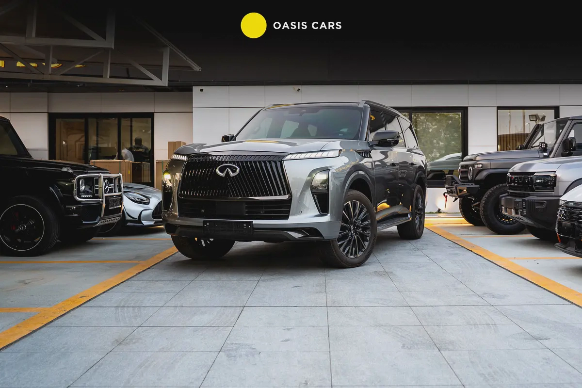 Infiniti QX80 Autograph 2025 GCC Specs Agency Warranty Full Service History 3.5L Twin Turbo V6