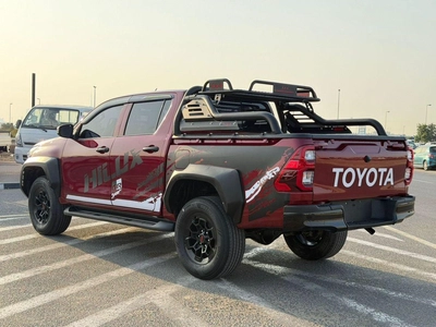 Toyota Hilux 2022 Toyota Hilux GR Sports Modified - 2.7L V4 AWD -GCC- Full Off Road Rollbar - Rear CAM & Multi Me-4