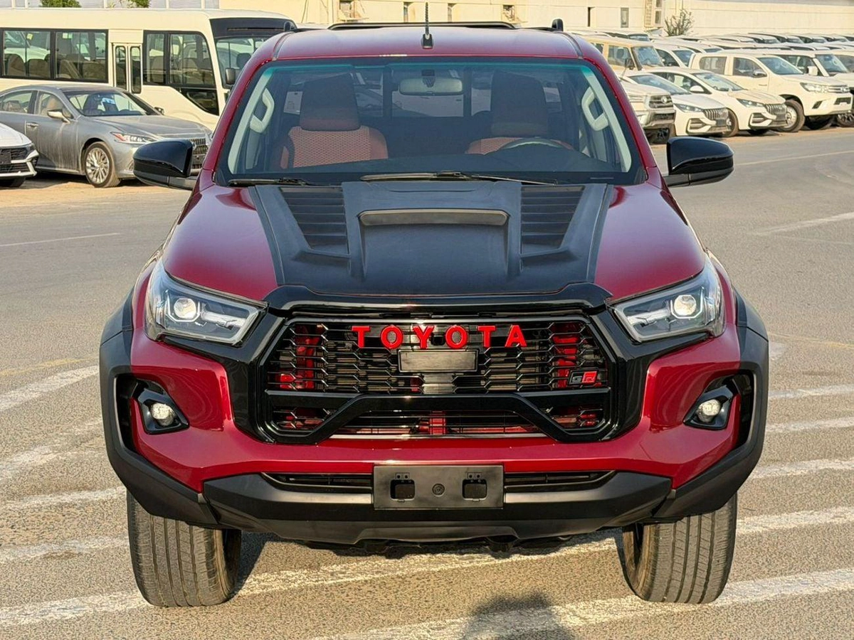Toyota Hilux 2022 Toyota Hilux GR Sports Modified - 2.7L V4 AWD -GCC- Full Off Road Rollbar - Rear CAM & Multi Me