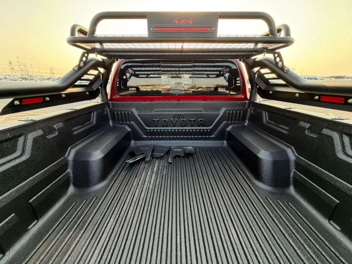 Toyota Hilux 2022 Toyota Hilux GR Sports Modified - 2.7L V4 AWD -GCC- Full Off Road Rollbar - Rear CAM & Multi Me-6-0