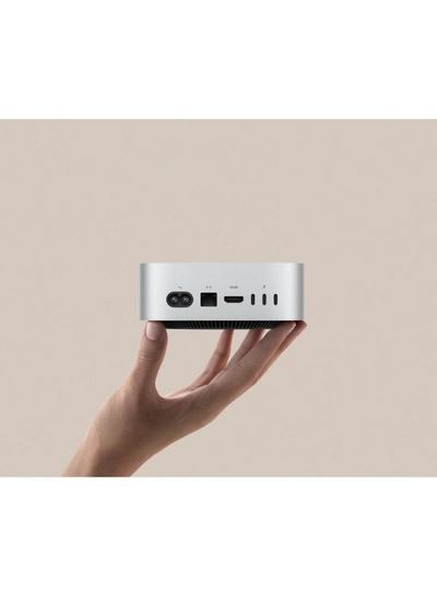 Apple Mac Mini, M4 Pro Chip 12-Core CPU 16-Core GPU Processor/24GB RAM/512GB SSD/ Silver-4