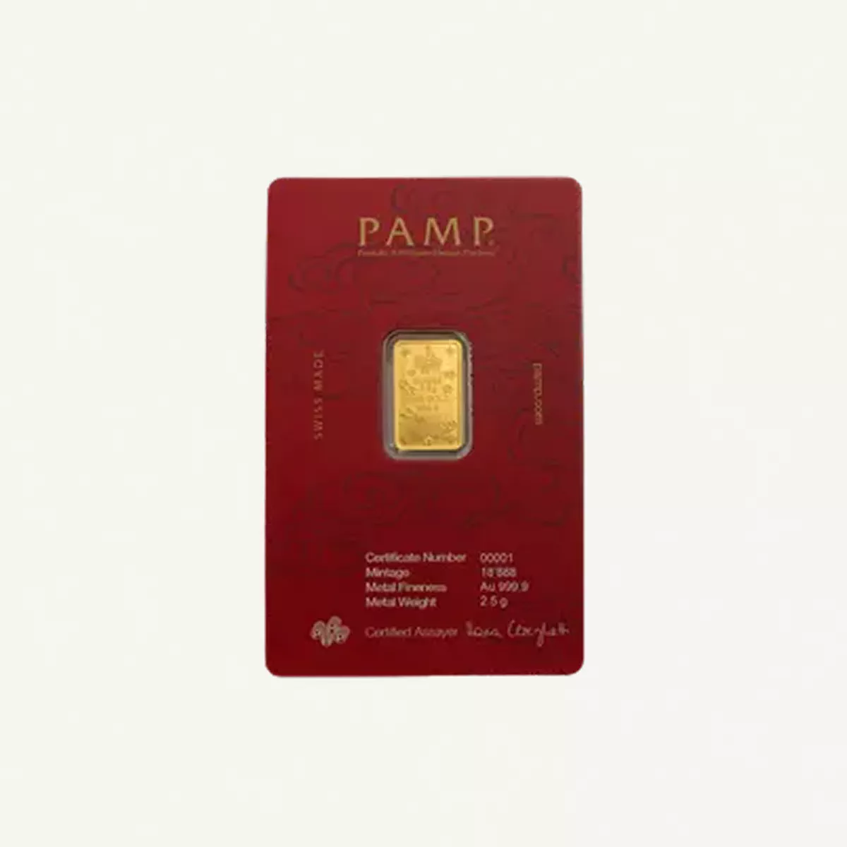 PAMP Lunar New Year 2.5g Gold Bar-3-3