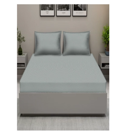 Raymond Home King Flat Sheet Bedsheet 210 Thread Count-0