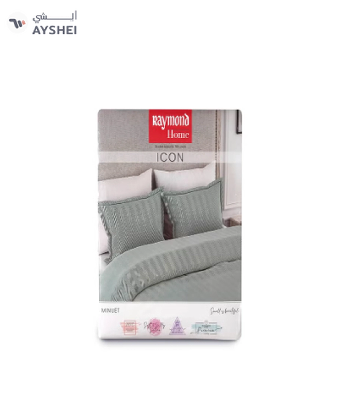 Raymond Home King Flat Sheet Bedsheet 210 Thread Count-2-2
