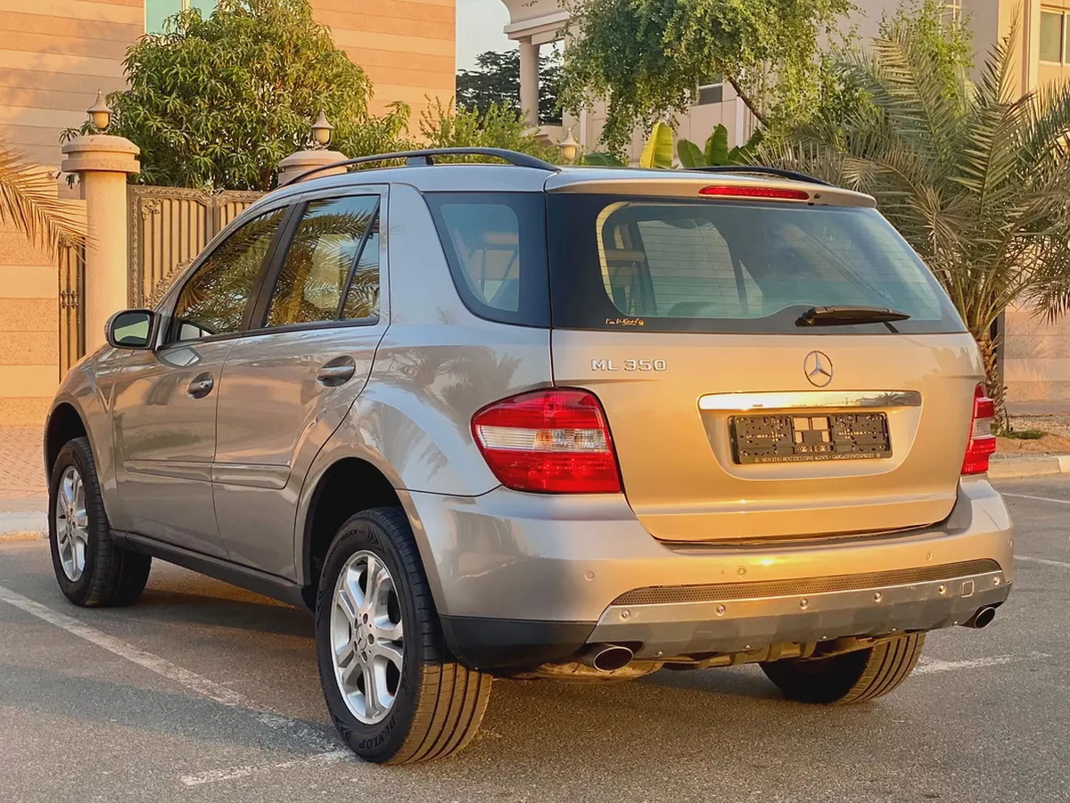 2006 MERCEDES ML-350 AMG 4MATIC  || GCC FULL AGENCY SERVICE || ORIGINAL PAINT || ONE OWNER ONLY-9-9