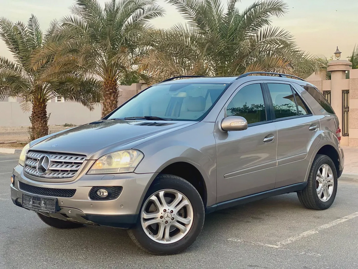 2006 MERCEDES ML-350 AMG 4MATIC  || GCC FULL AGENCY SERVICE || ORIGINAL PAINT || ONE OWNER ONLY-1-1