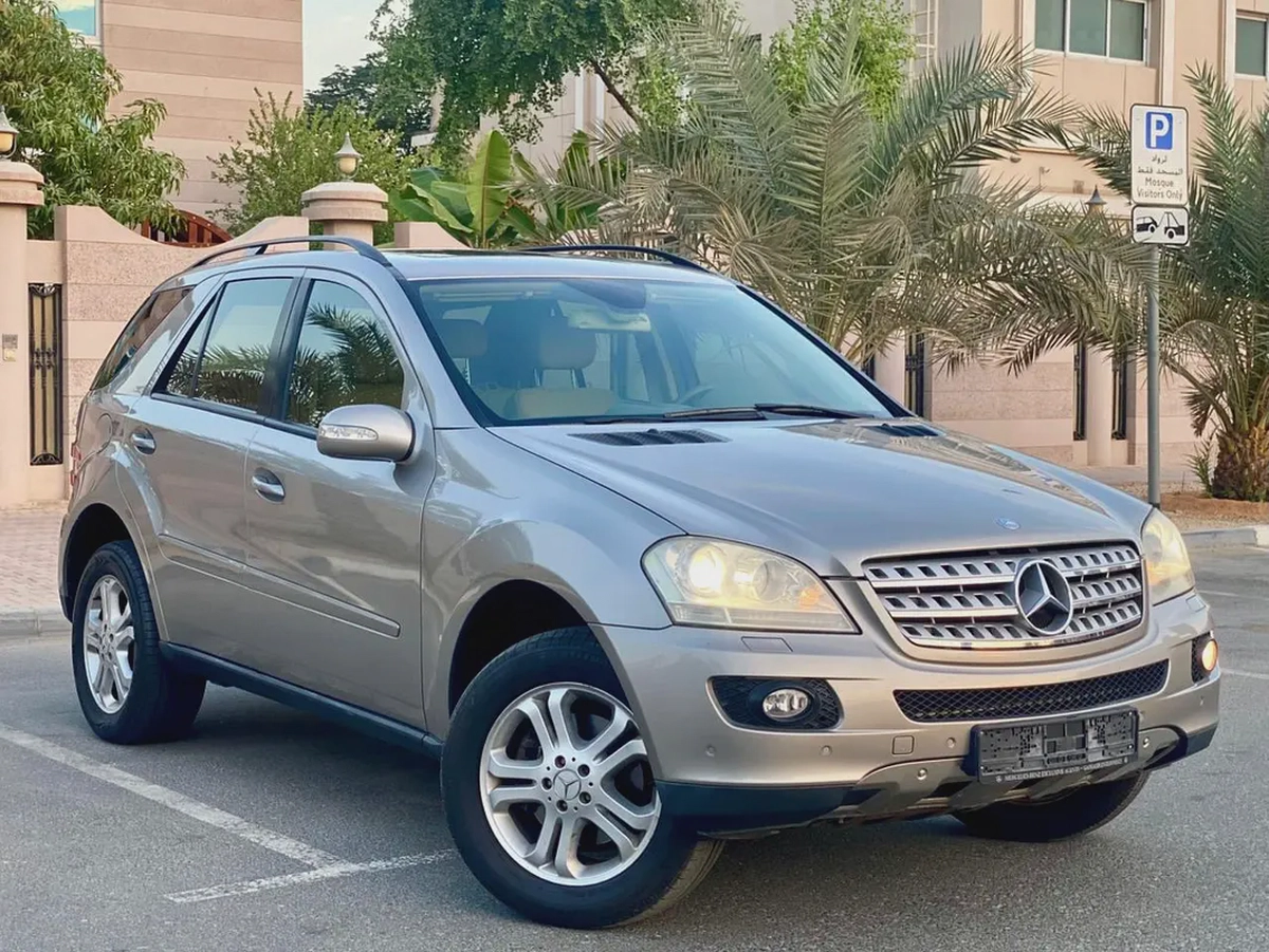 2006 MERCEDES ML-350 AMG 4MATIC  || GCC FULL AGENCY SERVICE || ORIGINAL PAINT || ONE OWNER ONLY-4-4