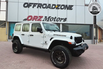 3 YRS DEALER WTY AND SP | USED 2024 JEEP WRANGLER 4DR SAHARA WHITE | ORZ CUSTOM BUILT | BANK FINANCE-6