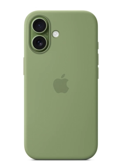 Apple iPhone 17 Silicone Case with MagSafe - Light Moss-0