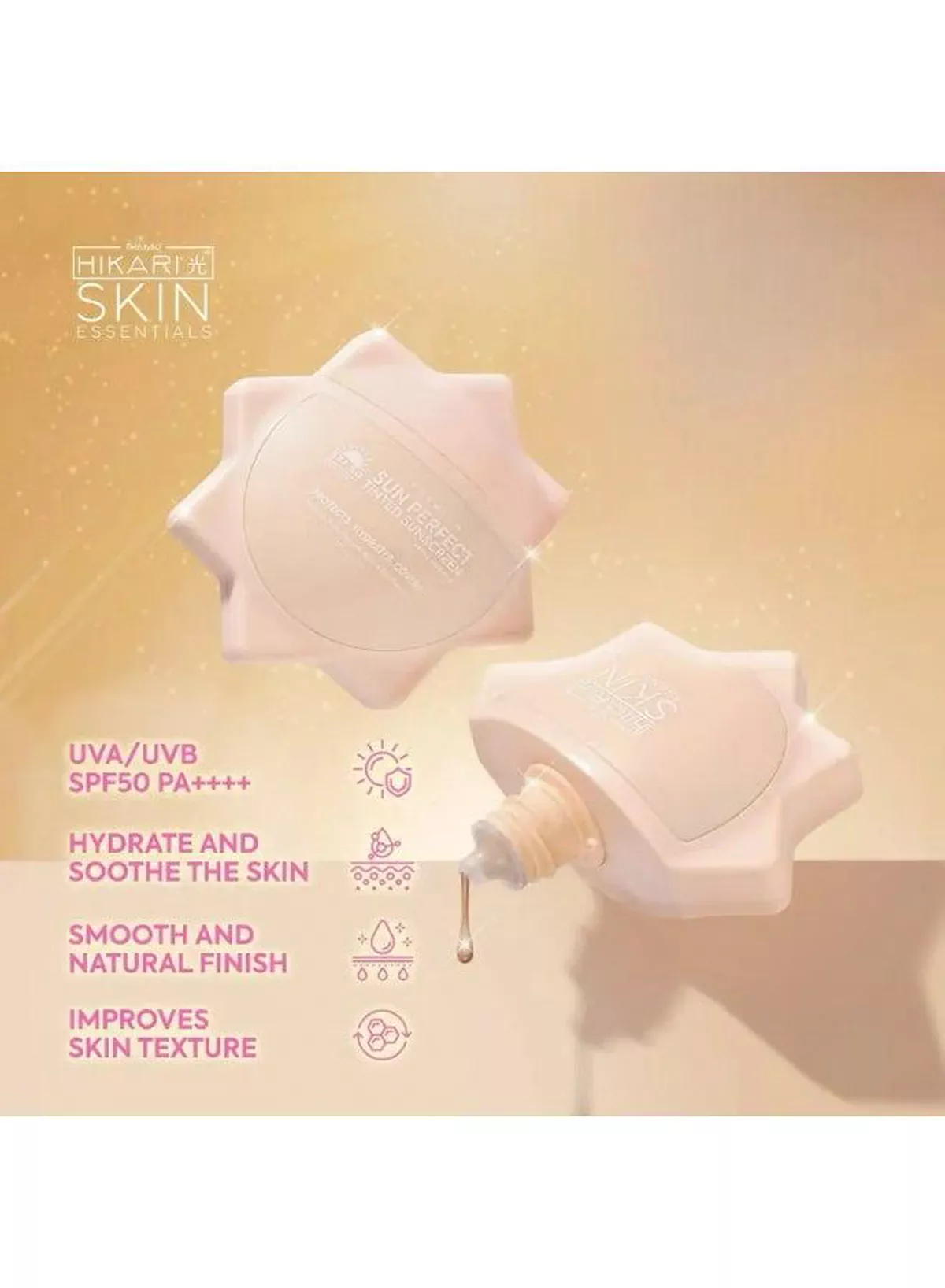 Essential for Beautiful, Protected, Glowing Skin Make sun protection part of your daily skincare ritual with this elegant essential, created to help defend against sun exposure while supporting a naturally radiant, comfortable, youthful-looking complexion.-1-1
