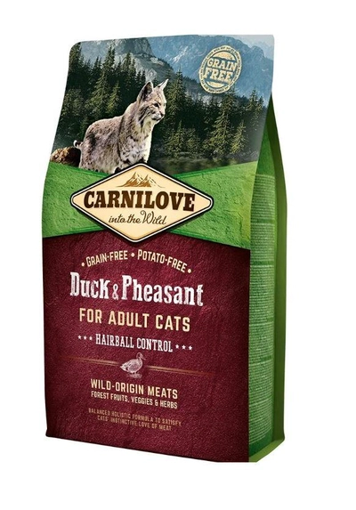 CARNILOVE Duck & Pheasant for Adult Cats 2kg-0