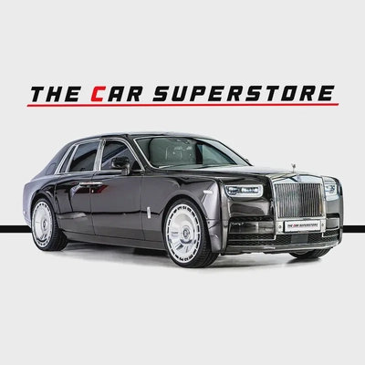 Rolls Royce Phantom-Diamond Grey Exterior Color-24 Inch Chrome Rims-Star Light System-0