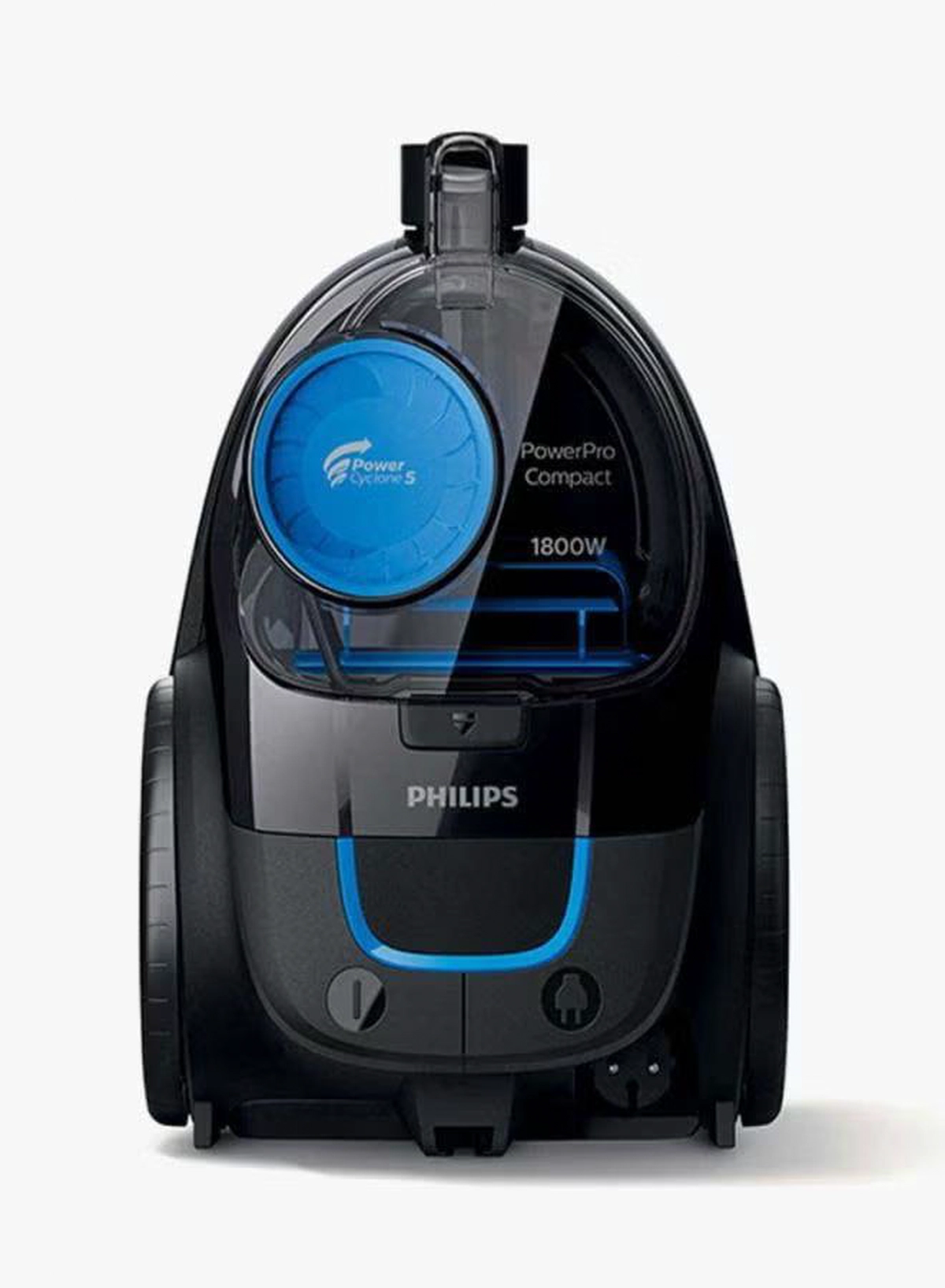 Philips Bagless PowerPro Compact Vacuum Cleaner - 1800W, PowerCyclone 5, Allergy H13 filter, 1.5L Dust Capacity, Washable Filter, Deep Black - FC9350/62 with 2 Years Warranty 1800 W FC9350/62 Deep Black-4-4