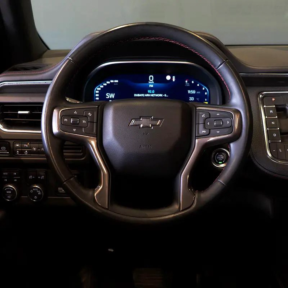 AED 3,832 P.M • 0% Downpayment • Chevrolet Tahoe RST • Agency Warranty-6-6