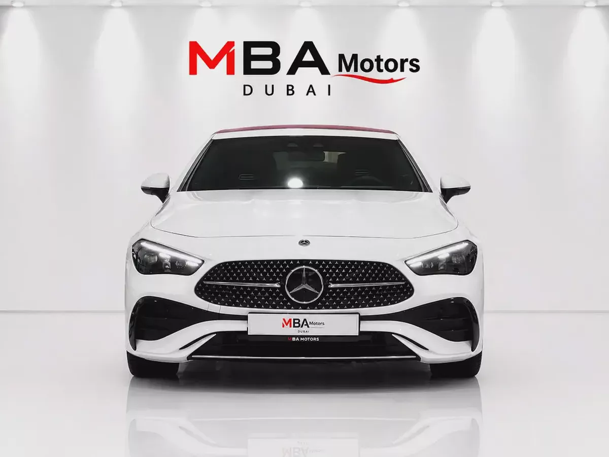 2024 | Mercedes CLE200 Cabriolet | Red Roof | Low Mileage | 2KEYS | White-4-4