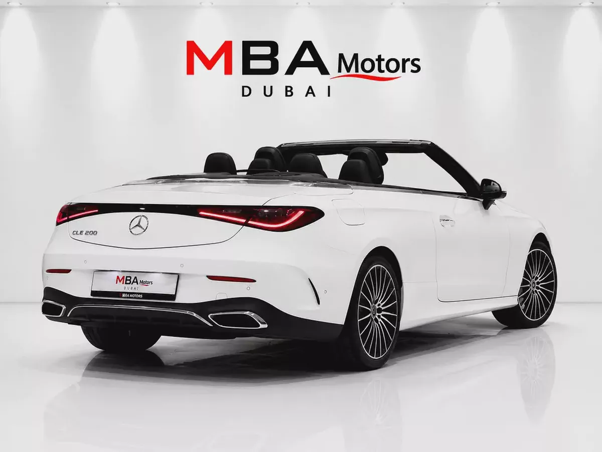 2024 | Mercedes CLE200 Cabriolet | Red Roof | Low Mileage | 2KEYS | White-5-5