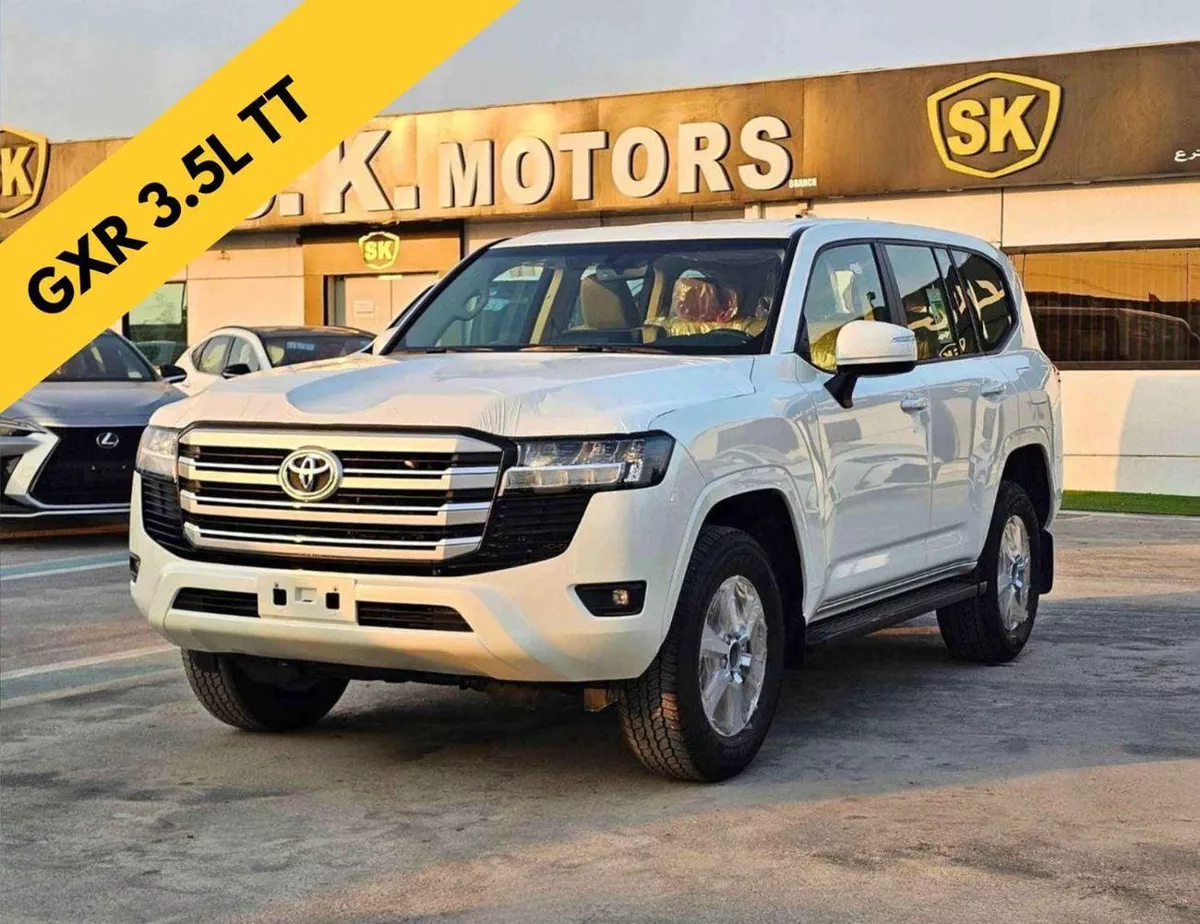Toyota Land Cruiser GXR TWIN TURBO / 3.5L V6 PETROL / DRIVER PWR SEAT, COOL BOX / CODE # GXR-G