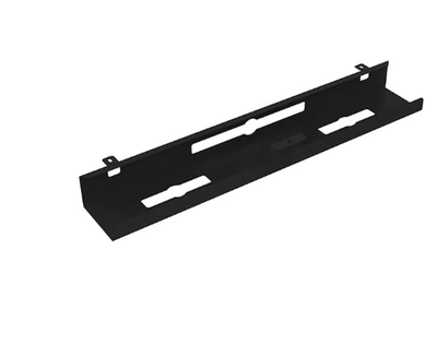 NAVODESK Under Desk Cable Organizer Black-0