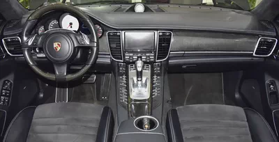 EXCELLENT DEAL for our Porsche Panamera GTS ( 2014 Model ) in Brown Color GCC Specs-10
