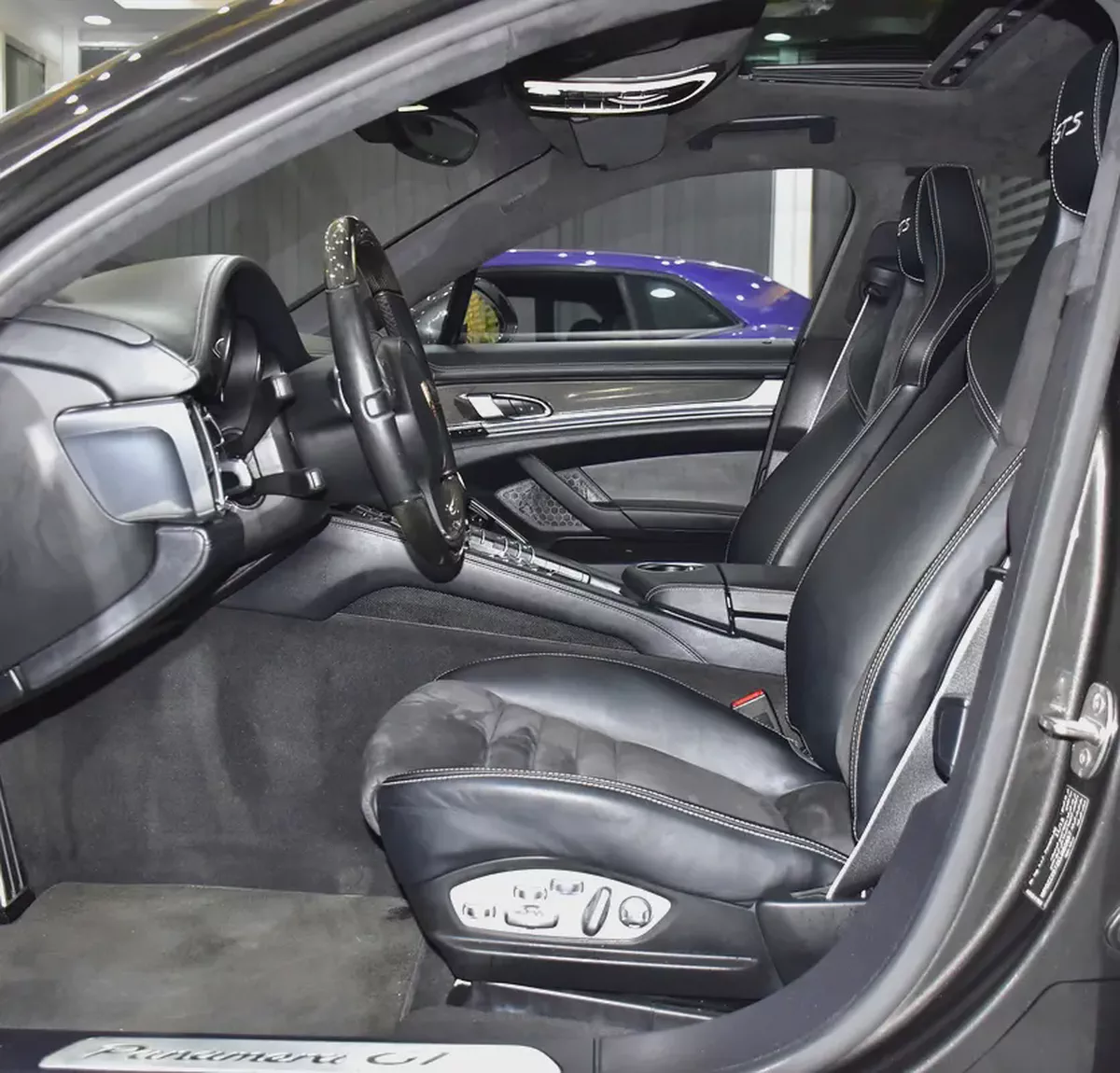 EXCELLENT DEAL for our Porsche Panamera GTS ( 2014 Model ) in Brown Color GCC Specs-9-9