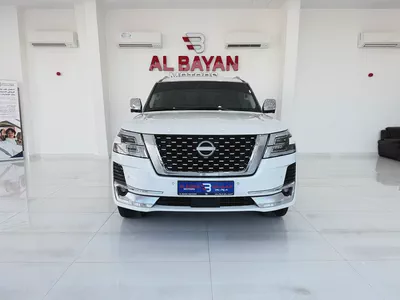 نيسان باترول بلاتينيوم ثمانية سلندر ابيض / احمر خليجي Patrol 2022 LE Platinum GCC Specs-4