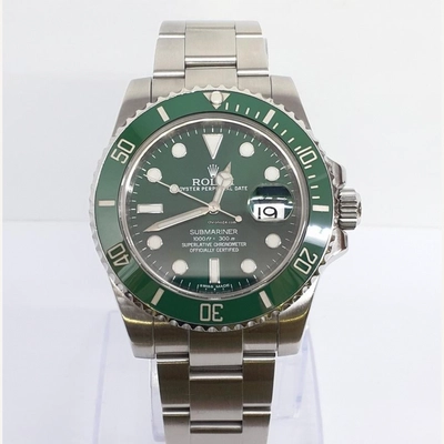 Rolex Submariner Date | Green Dial with Green Bezel Discontinued Model | Used (Good) | Original box | No original papers-0