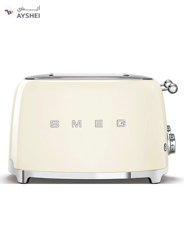 smeg 50's Style 4 Slice Toaster 2000 W TSF03CRAU Cream
