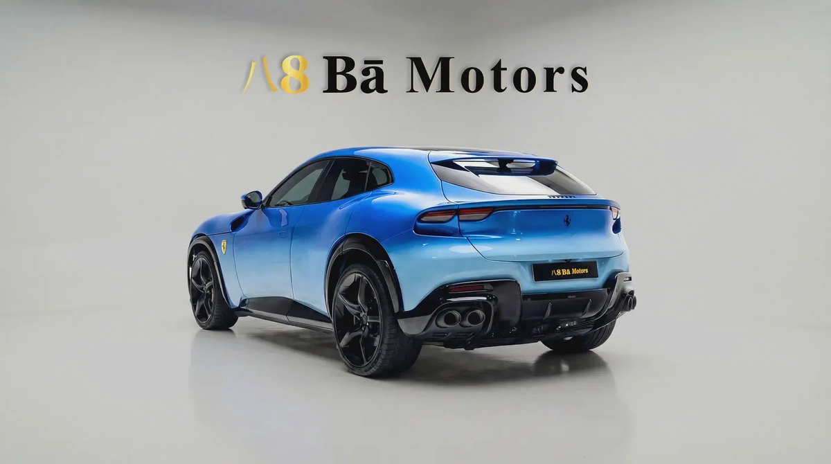 2025 Ferrari Purosangue Special Edition 1 of 1 | Tailor Made | Very Low Mileage | AL-Tayer Warranty-3-3