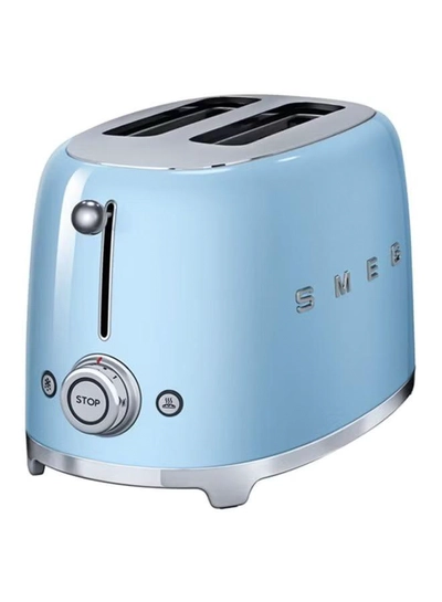 Smeg 2-Slice Retro Toaster 1035.0 W TSF01PBUK Blue-3