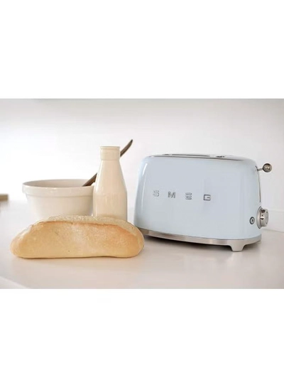 Smeg 2-Slice Retro Toaster 1035.0 W TSF01PBUK Blue-1