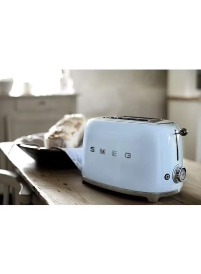 Smeg 2-Slice Retro Toaster 1035.0 W TSF01PBUK Blue-4