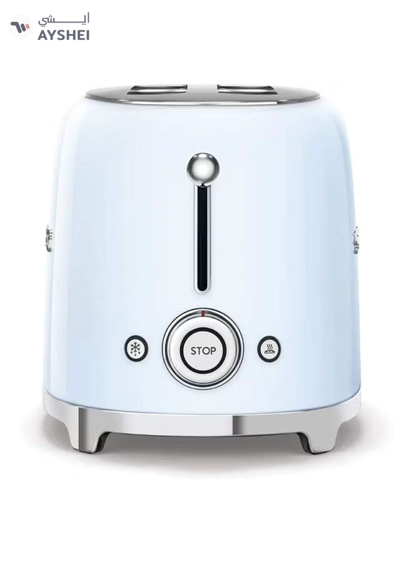 Smeg 2-Slice Retro Toaster 1035.0 W TSF01PBUK Blue