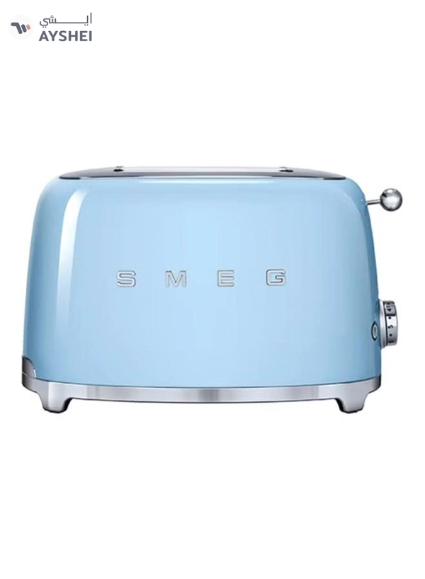 Smeg 2-Slice Retro Toaster 1035.0 W TSF01PBUK Blue