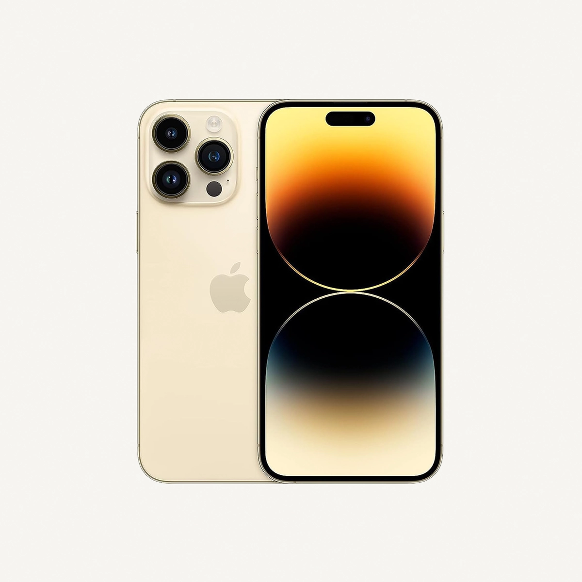 Apple (Refurbished) iPhone 14 Pro Max 256 GB Gold UAE Version 1 eSim + 1 physical sim-0-0