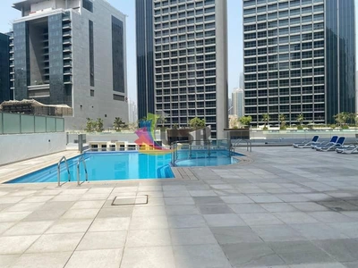 BURJ KHALIFA VIEW 2BR W/ BALCONY + STORE ROOM ALL AMENITIES 123K-0