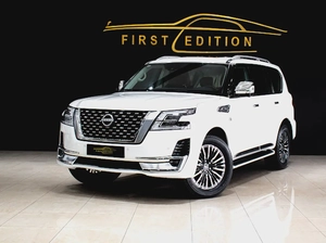 2022 ll  Nissan patrol V8 400Hp ll GCC ll Full option Platinum Le