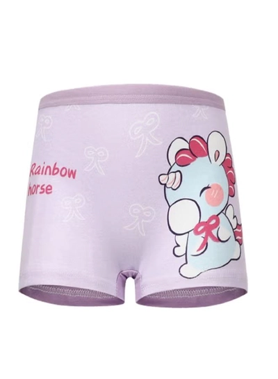 babyqlo 4 Pack Unicorn Printed Boxer Multicolour-2