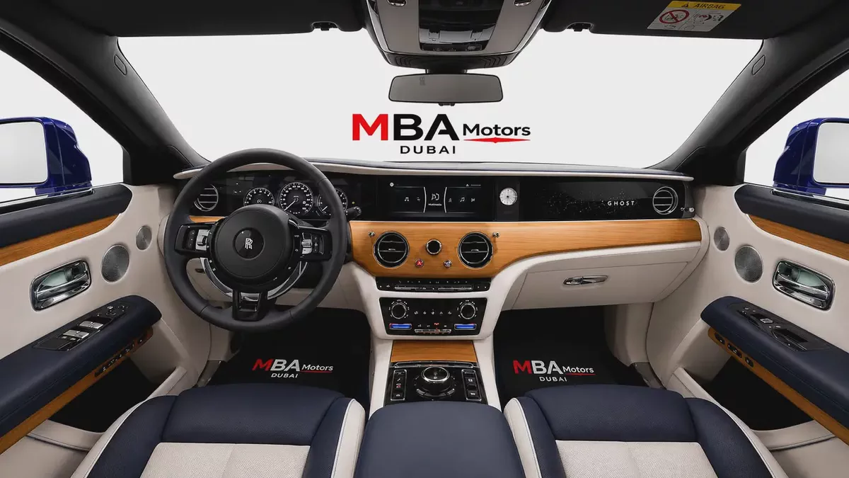 2021 | Rolls Royce Ghost BB | GCC SPECS | Full Service history | Low Mileage-9-9