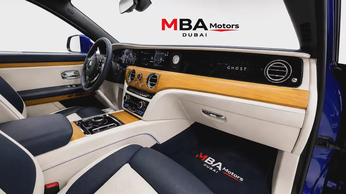 2021 | Rolls Royce Ghost BB | GCC SPECS | Full Service history | Low Mileage-10-10